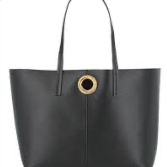 Versace Handbags - Versace All leather black tote